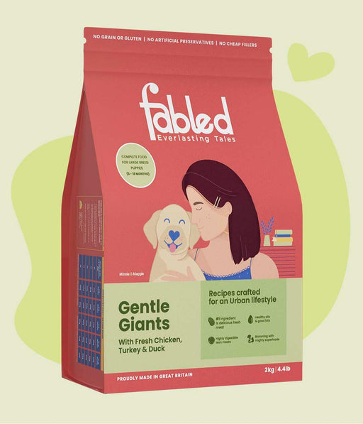 Fabled Gentle Giants Large Breed Puppy Food - Ofypets