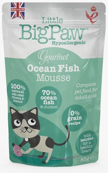 Little BigPaw Gourmet Ocean Fish Mousse Cat Wet Food