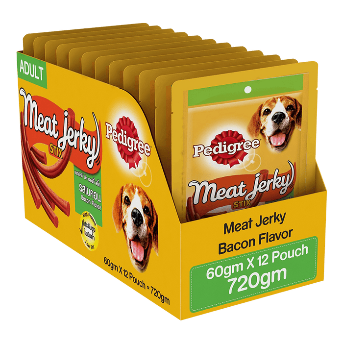 Pedigree Meat Jerky Stix Bacon Flavor Dog Treats - Ofypets