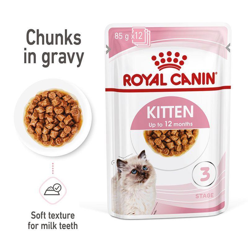 Royal Canin Kitten Gravy Wet Food — Ofypets - Main Image