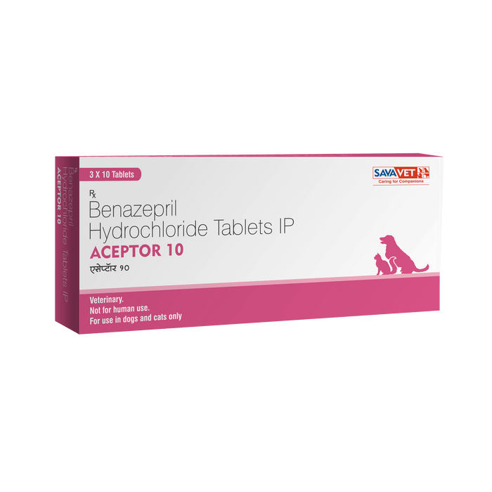 Savavet Aceptor Benazepril Tablets in Strips for Dogs and Cats - Ofypets
