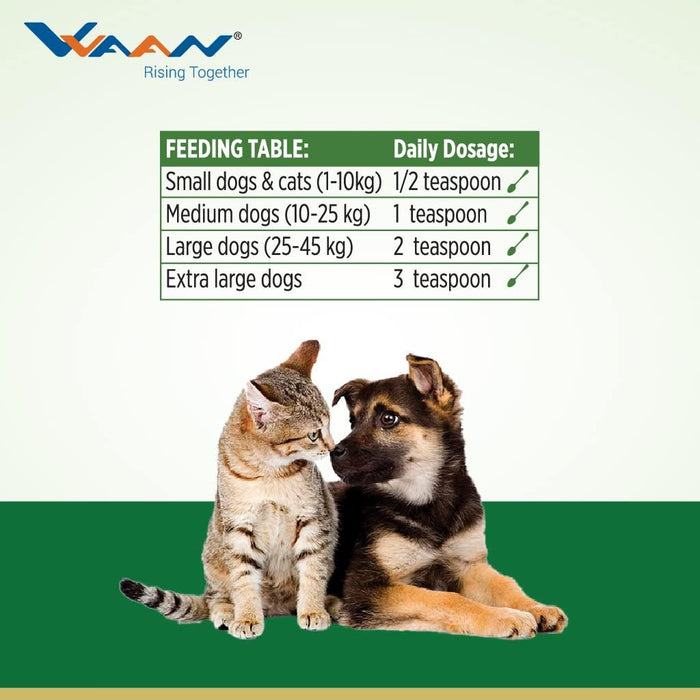 Vvaan Digyeast Gut Health and Anti Stress Supplementary Food for Dogs and Cats - Ofypets