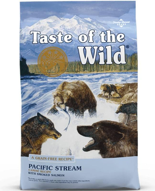 Taste of the Wild Pacific Stream Canine Recipe with Smoked Salmon Grain Free Dog Food - Ofypets
