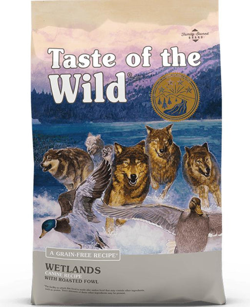 Taste of the Wild Wetlands Canine Recipe with Roasted Fowl Grain Free Dog Food - Ofypets