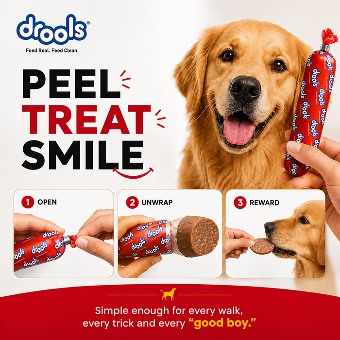 Drools 100% Real Chicken Sausage Treats for Dog