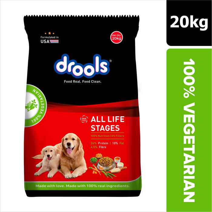 Drools All Lifestages Veg Dry Dog Food for Dog