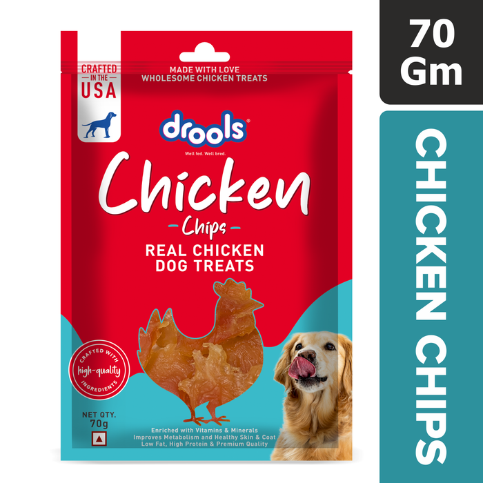 Drools Chicken Chips Treats for Dog