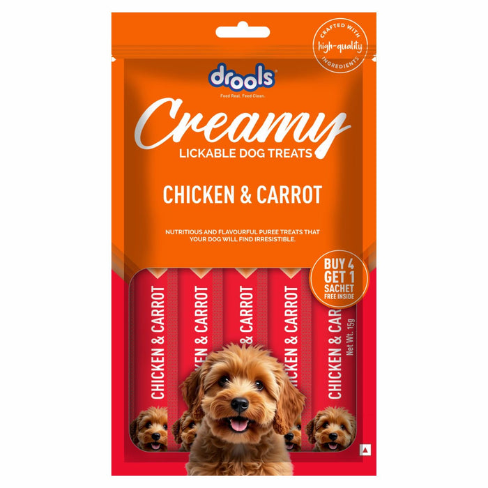 Drools Creamy Chicken & Carrot Sticks Treats for Dog