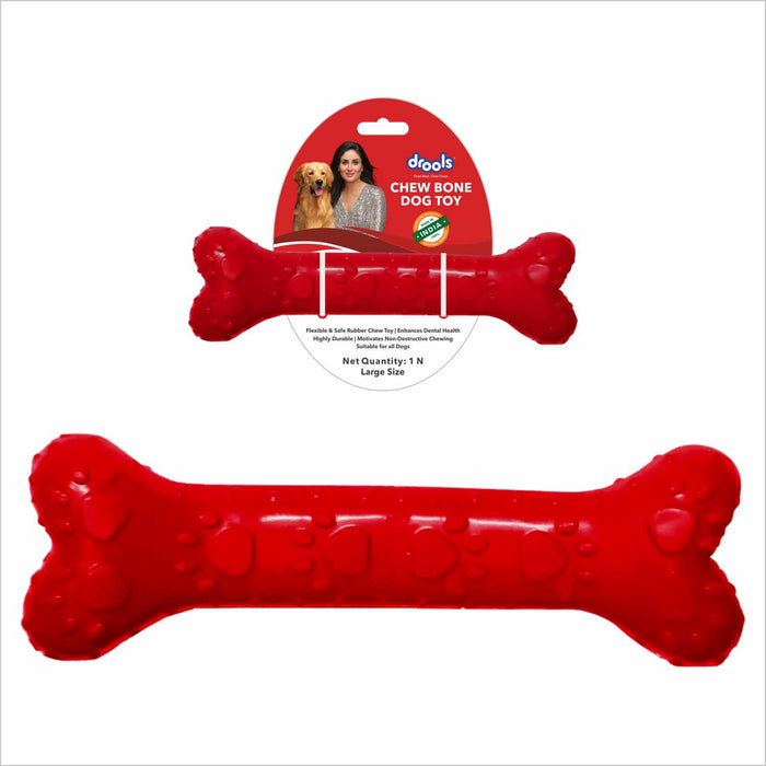 Drools Non-Toxic Rubber Chew Bone Toy for Dog