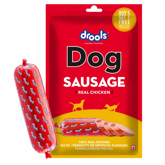 Drools 100% Real Chicken Sausage Treats for Dog