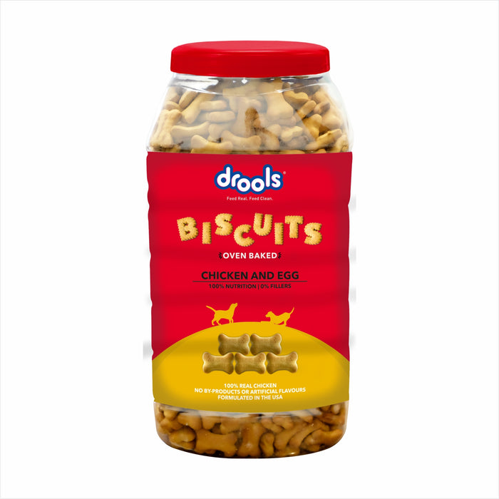 Drools Chicken and Egg Biscuit Treats for Dog