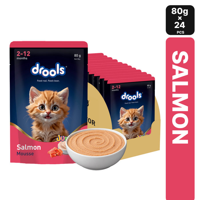 Drools Salmon Mousse Kitten Food for Cat