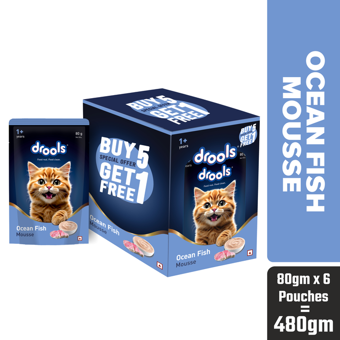 Drools Ocean Fish Mousse Food for Cat