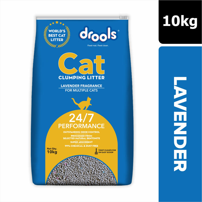 Drools Clumping Lavender Fragrance Cat Litter for Cat