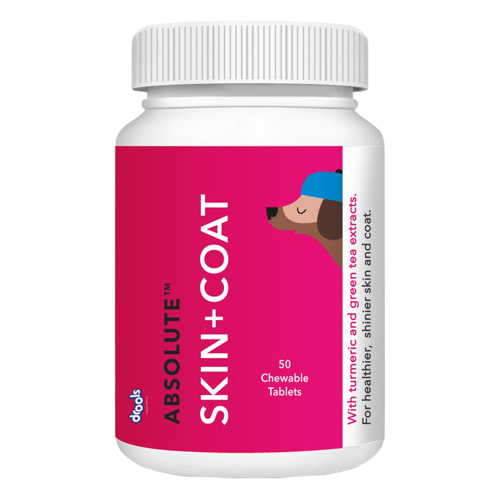 Drools Absolute Skin & Coat Tablets for Dog