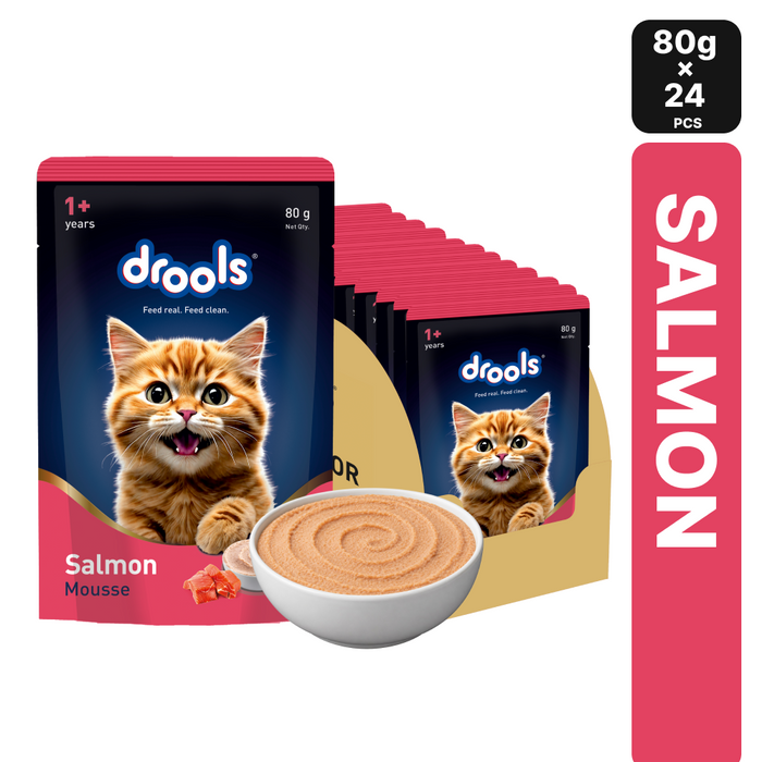 Drools Salmon Mousse Food for Cat