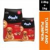 Drools Turkey with Wild Rice and Pumpkin Chunks in Gravy Adult Food for Dog