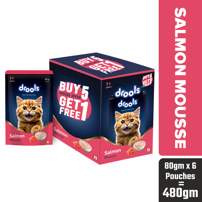 Drools Salmon Mousse Food for Cat