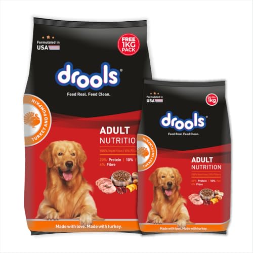 Drools Turkey with Wild Rice and Pumpkin Chunks in Gravy Adult Food for Dog