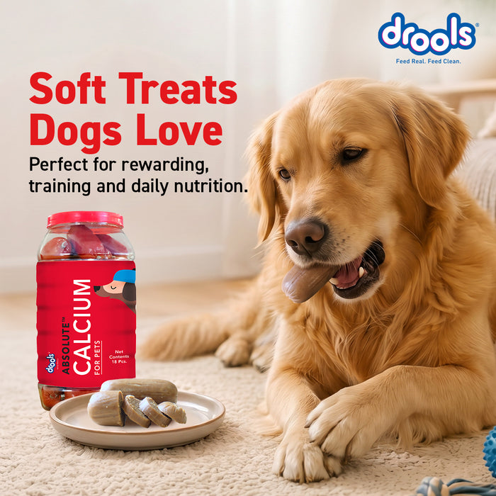 Drools Absolute Calcium Sausage for Dog