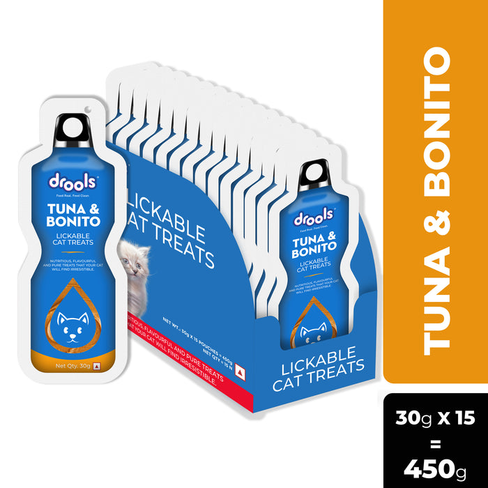 Drools Creamy Lickable Tuna & Bonito Treats for Cat