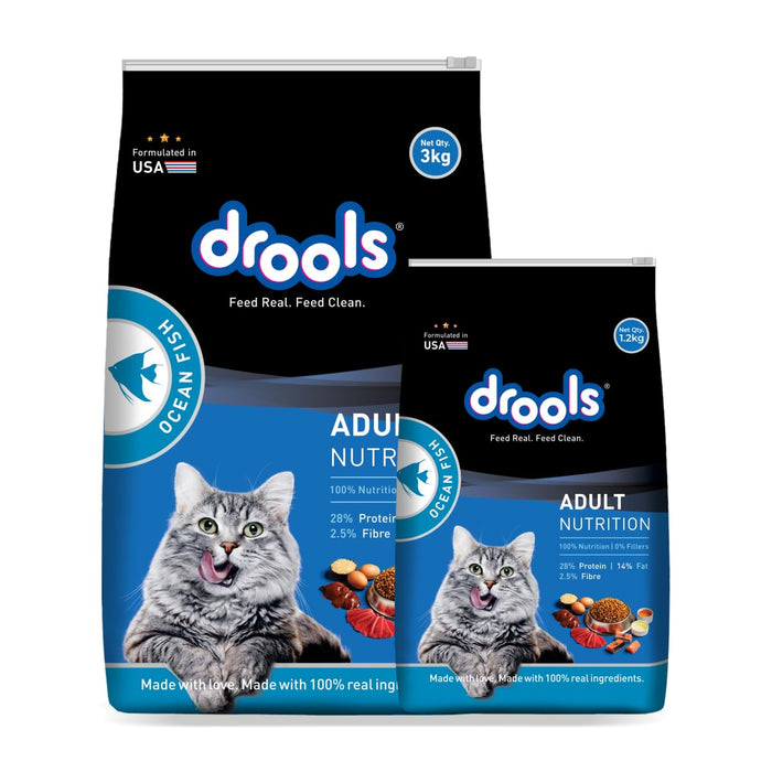 Drools Adult Dry Cat Food Ocean Fish for Cat