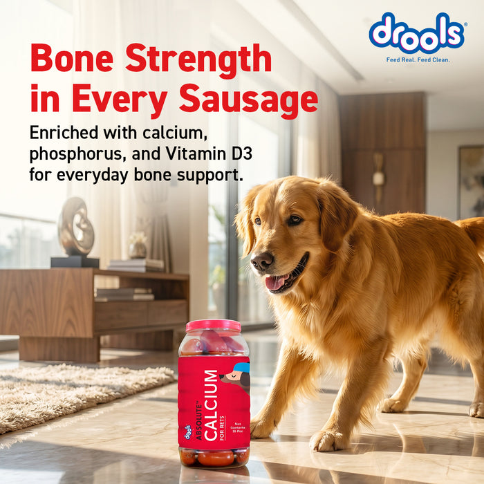 Drools Absolute Calcium Sausage for Dog