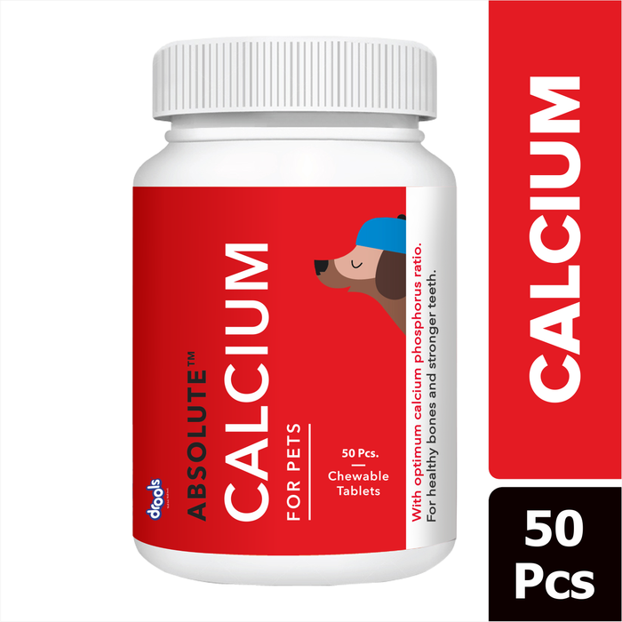 Drools Absolute Calcium Tablet for Dogs