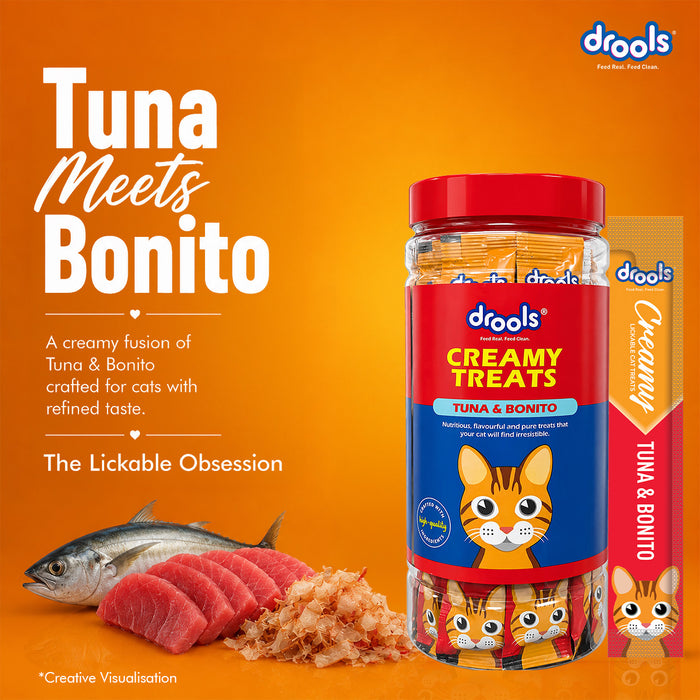 Drools Creamy Treats Tuna & Bonito for Cat