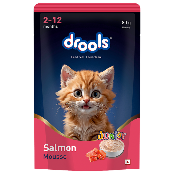 Drools Salmon Mousse Kitten Food for Cat
