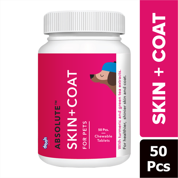 Drools Absolute Skin & Coat Tablets for Dog