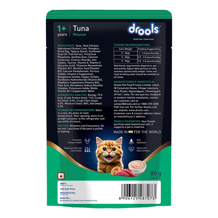Drools Tuna Mousse Food for Cat