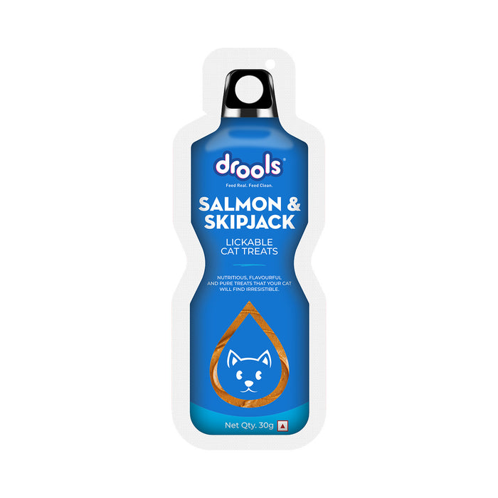 Drools Creamy Lickable Salmon & Skipjack Treats for Cat