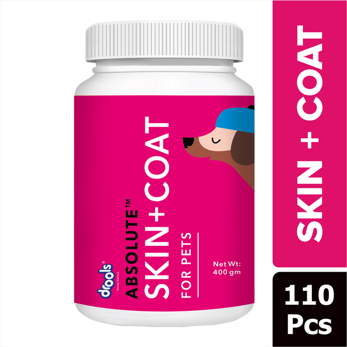 Drools Absolute Skin & Coat Tablets for Dog