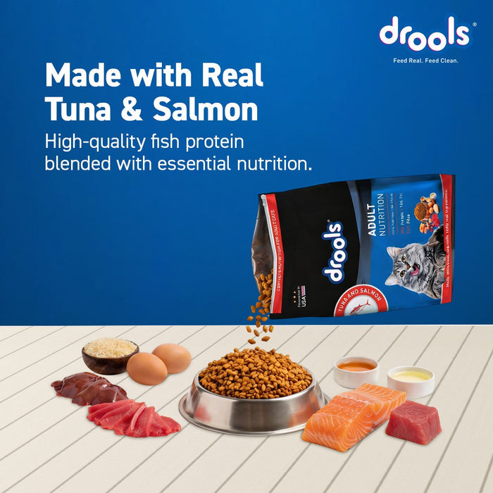 Drools Cat Tuna and Salmon Food for Cat