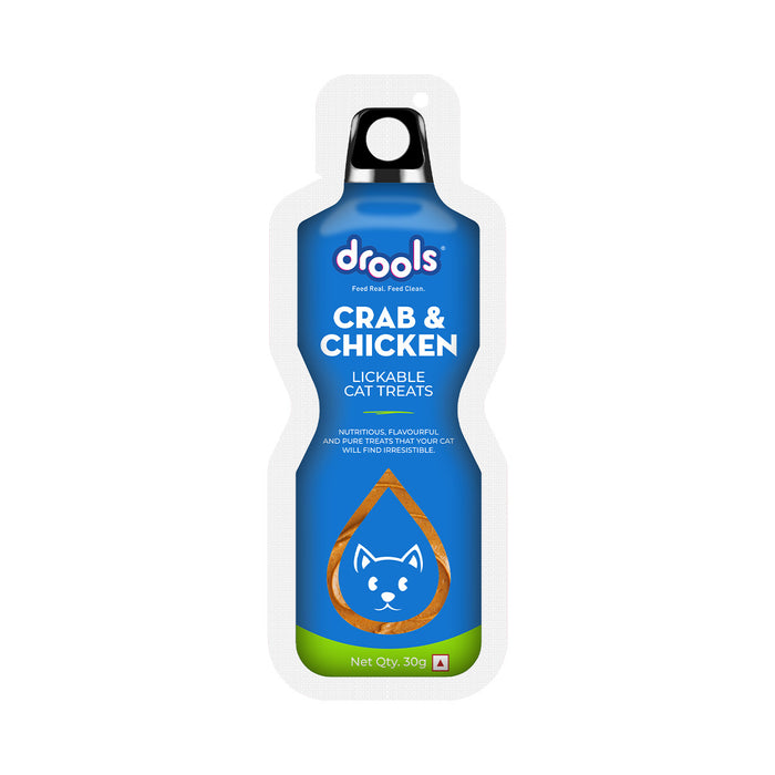 Drools Creamy Lickable Crab & Chicken Treats for Cat