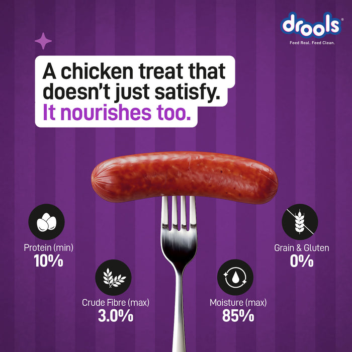 Drools Liver Sausages Treats for Dog