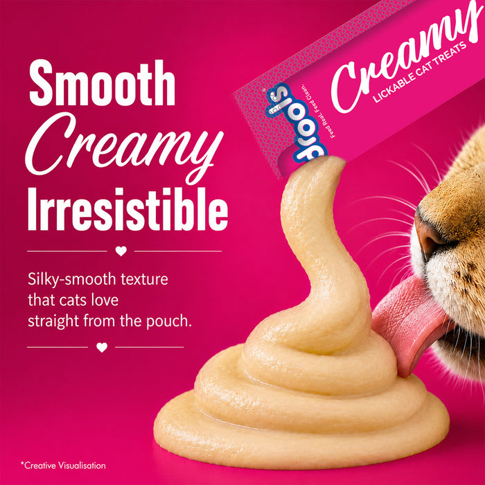 Drools Creamy Treats Salmon & Skipjack for Cat