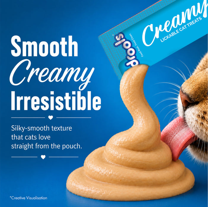 Drools Creamy Seafood Medley Sticks Treats for Cat