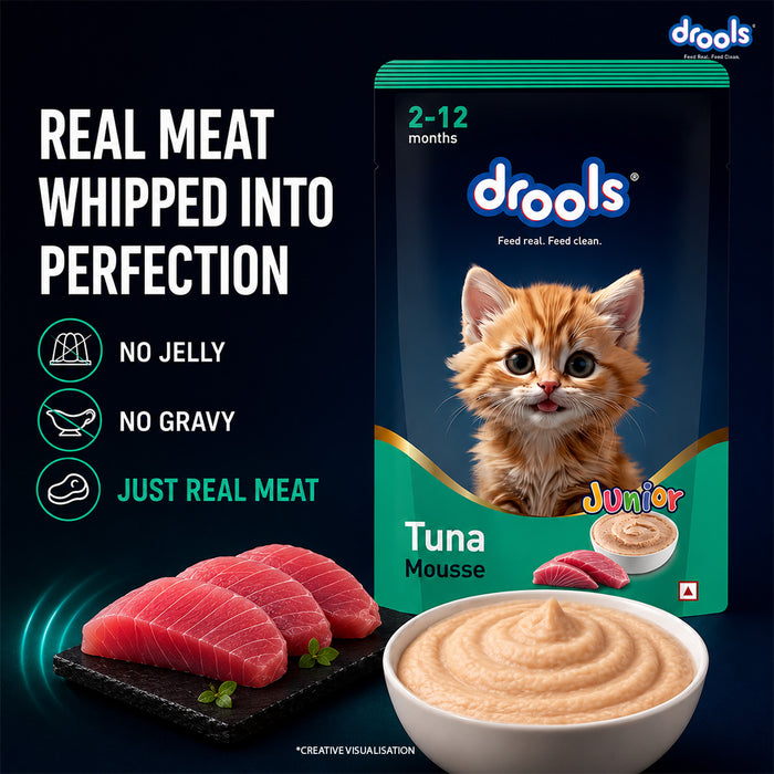 Drools Tuna Mousse Kitten Food for Cat
