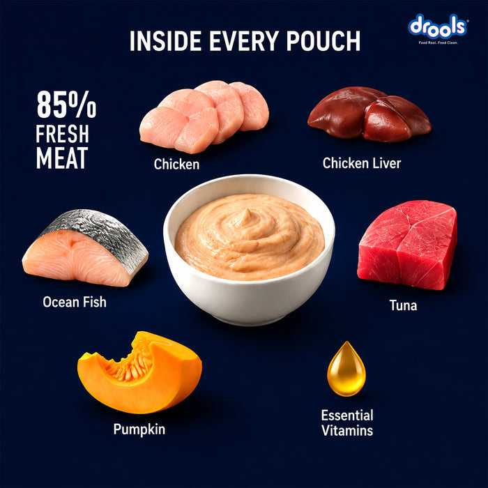 Drools Ocean Fish Mousse Kitten Food for Cat