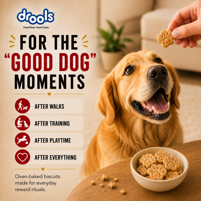 Drools Chicken and Egg Biscuit Treats for Dog
