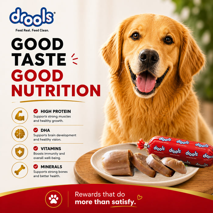 Drools 100% Real Chicken Sausage Treats for Dog