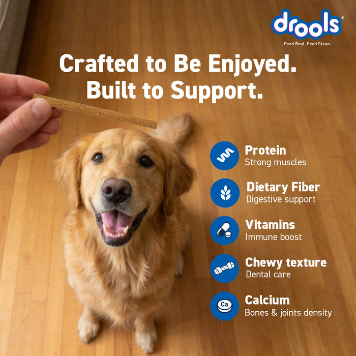 Drools Chicken Blueberry Flavor Treats Sticks for Dog