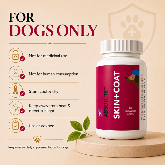 Drools Absolute Skin & Coat Tablets for Dog