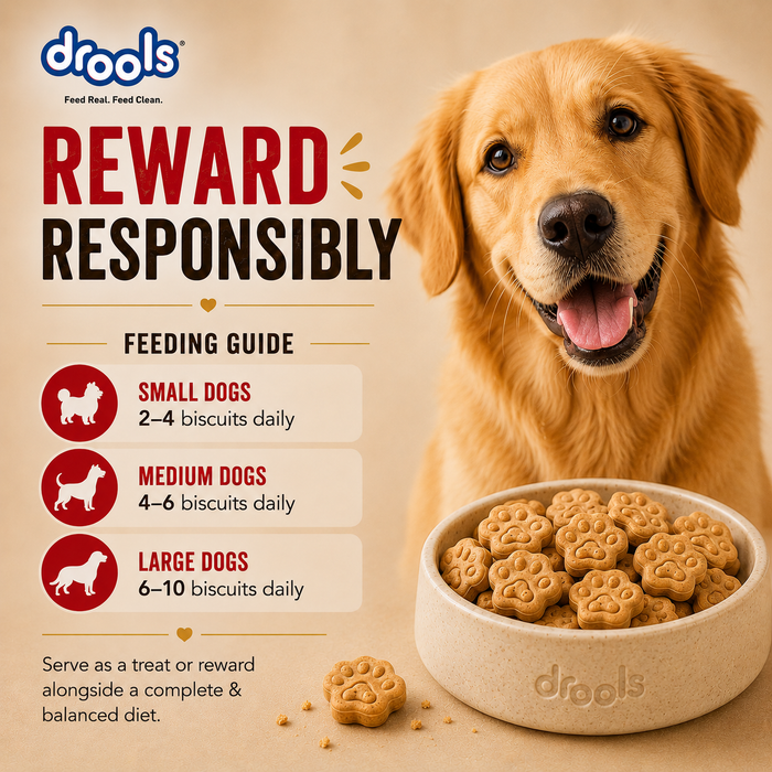 Drools Chicken and Egg Biscuit Treats for Dog
