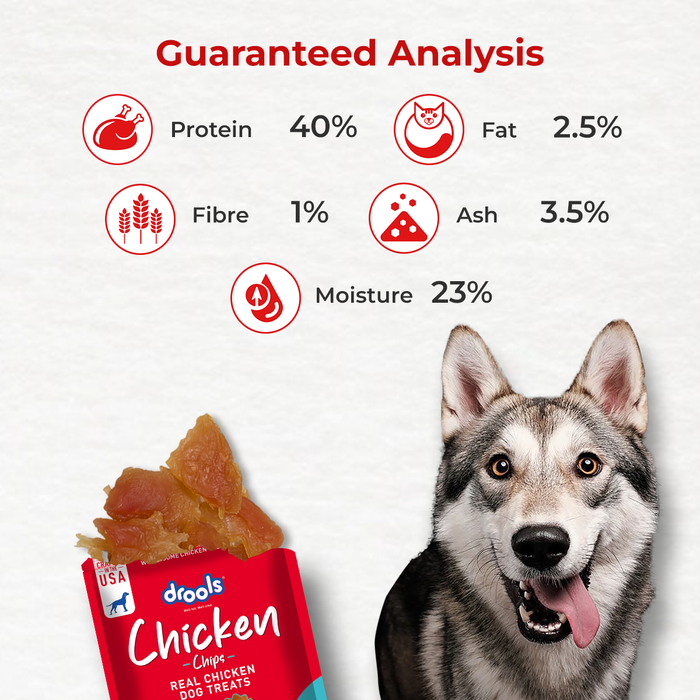 Drools Chicken Chips Treats for Dog