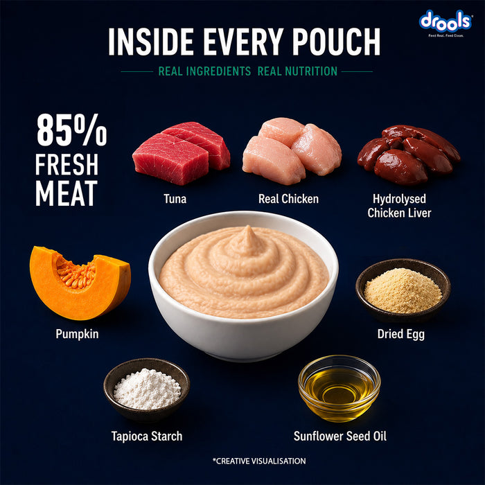 Drools Tuna Mousse Kitten Food for Cat