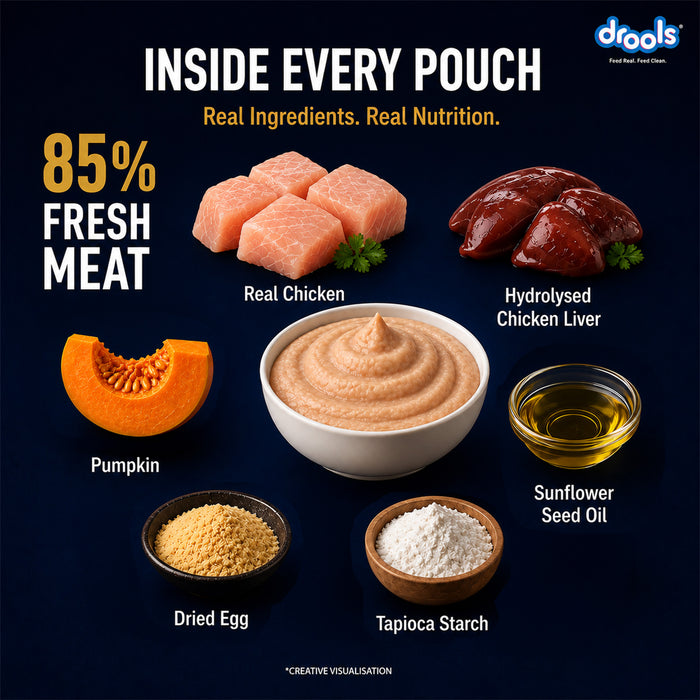 Drools Chicken Mousse Food for Cat