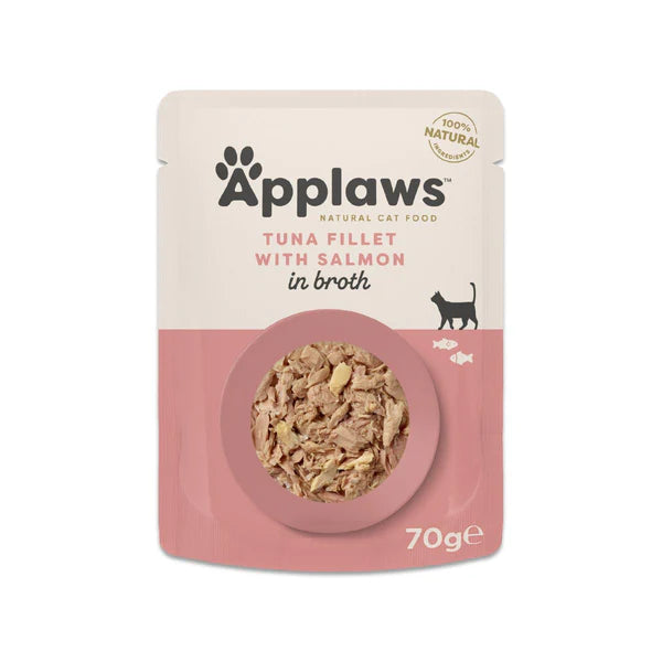 Applaws Tuna Fillet with Salmon in Broth Cat Wet Food